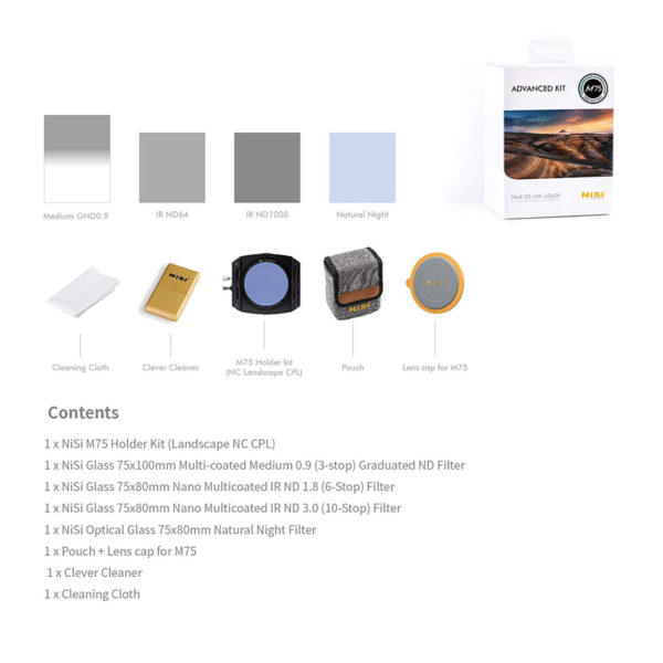 NiSi Advance Kit 75mm